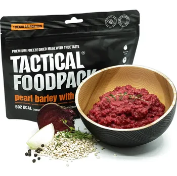 Lyofilizát Tactical Foodpack Perlový ječmen s červenou řepou 410 g