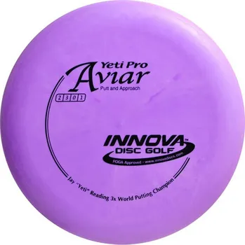 Disc golf Innova AVIAR Yeti PRO Barva: Žlutá, Váha: 170 g