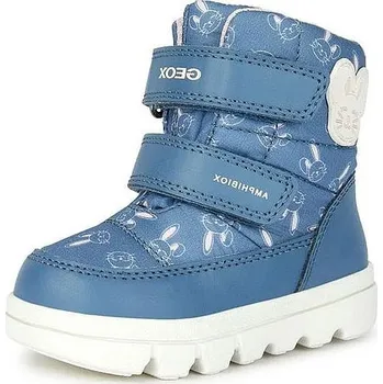 Dívčí zimní obuv GEOX dětská zimní obuv Willaboom B365AC/000MN/C4005 modré - TEX 25