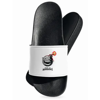 Pánské pantofle Bastard Mám se bombově pantofle White