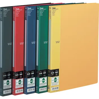 PREZENTAČNÍ ALBUM A3/A4 DESKY SIDE DCF644 40 KAPES ZELENÉ PENTEL