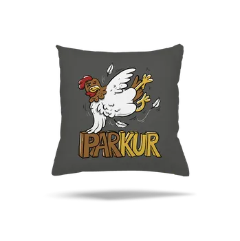 Polštář Bastard Parkur polštář Gray Pol