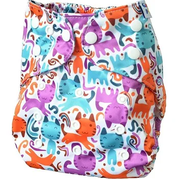 Plena GaGa's Czech Svrchní kalhotky Barevné kočky na patentky 9-18 kg