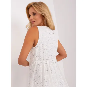 Dámské šaty Dress-TW-SK-BI-19869.85-white Och Bella bílá 3297720