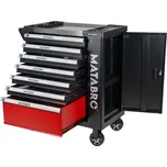 Matabro MB-TC04 , Dílenský vozík s nářadím | 7 zásuvek | 299 ks