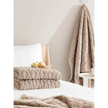 Pánské kalhoty Sinsay - Deka s reliéfním vzorem - béžová - 801GM-08X - 801GM-08X-ONE