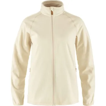Dámská mikina mikina dámská FJÄLLRÄVEN Övik Lite Fleece Jacket W Chalk White - S