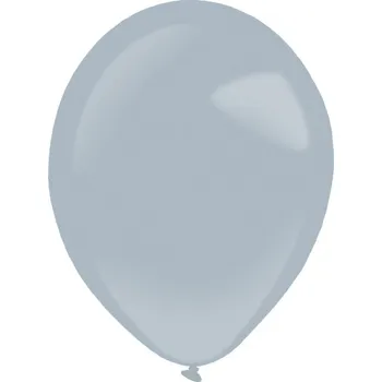Balónek Amscan Balónky latexové dekoratérské Fashion šedé 35 cm 50 ks