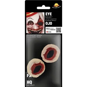 Karnevalový doplněk Guirca Jizva černé oči