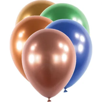 Balónek Amscan Balónky latexové dekoratérské saténové mix barev 12 cm 100 ks