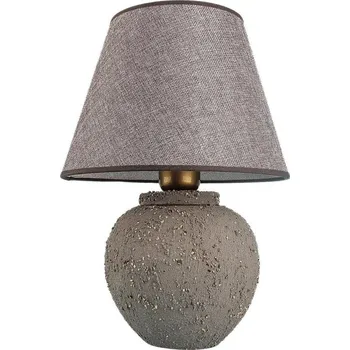 Lampička Stolní lampa RAMZES 1xE27/40W/230V hnědá