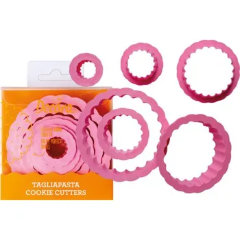 Vykrajovátko Decora SADA PLASTOVÝCH VYKRAJOVÁTEK - OZDOBNÉ KOLEČKO 6ks