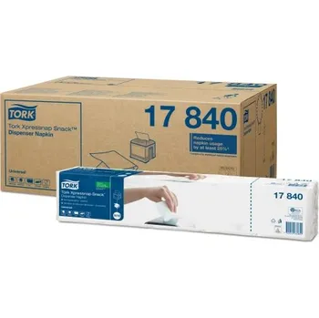 Papírový ubrousek TORK Papírové ubrousky Xpressnap™ N10 1vrstva 21,6x21,6 bílé - 1krt