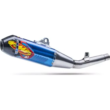Výfuk pro motocykl Koncovka výfuku FMF MUFFLER FACT 4.1 / 042412 pro motocykl KAWASAKI KX 250 X rok výroby 2025, tinan + carbonové zakončení
