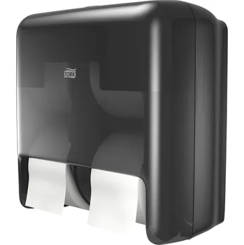 TORK Zásobník na 4 role toaletního papíru bez dutinky OptiServ černý T7