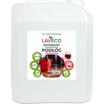 Čistič podlahy LAVECO Přírodní čisticí prostředek na podlahy – závan léta - 5 l