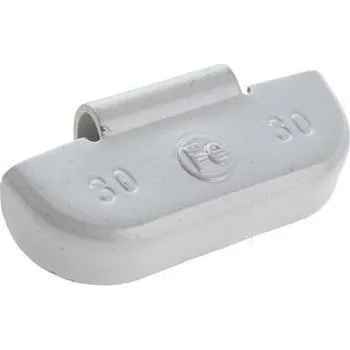 Nářadí pro automobil Ferdus 13.06-BAL Vyvažovací závaží FAST 30 g naklepávací, ocelové, šedý lak, balení 100 ks 13.06