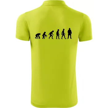 Pánská košile Evoluce cowboy - Polokošile Victory sportovní (dresovina) - 2XL ( Limetková )