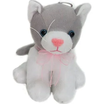 plyšák Vizopol Kočička se zvukem šedá