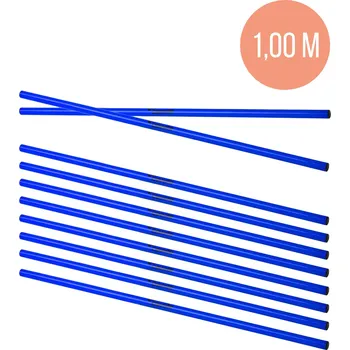 Sportovní branka Slalomová tyč Cawila Training pole M (Ø 25 mm, 1 m) 1000699612-blau Velikost OS