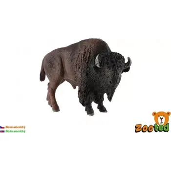 Figurka Plastová figurka bizona amerického 11 cm v sáčku