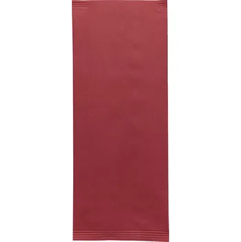 Papírový ubrousek INFIBRA Papírová kapsička na příbory červená s bílým ubrouskem - 125ks