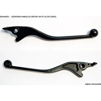 PSYCHIC brzdová páčka HONDA CBF 125 08-16, CBF 250 04-07, XL 125 V VARADERO 01-13, CG 125 04-07 (53175-KK4-010; 53175-KR1-760) barva černá (5-216,72042) (DHH49CN) = DSH39CN (PSYCHIC brzdová páčka HONDA CBF 125 08-16, CBF 250 04-07, XL 125 V VARADERO 01-13