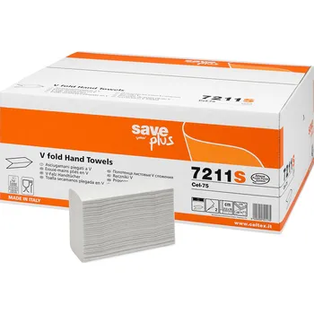 Papírový ručník Celtex Papírové ručníky skládané S-Plus Multifold 3150ks, 2vrstvy