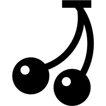 Samolepící dekorace Samolepka na stěnu třešně