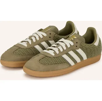 Dámské tenisky Adidas Originals Dámské Sneakersy Samba Og, olivová / režná, 43