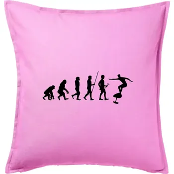 Polštář Evoluce efoil - Polštář 50x50 - 50x50 - Pouze potah ( Růžová )
