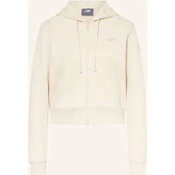 Dámská mikina New Balance Dámská Mikinová Bunda Coastal, krémová, 36