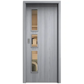 Interiérové dveře SAPELI ELEGANT KOMFORT M33 - CPL LAMINÁT - POSUVNÉ DVEŘE VČ. ZÁRUBNĚ - Dub zimní Průchozí šířka (cm): 80, Průchozí výška (cm): 210, Typ skla: Planibel bronz