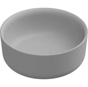 Umyvadlo Umyvadlo na desku Hit, keramické, perla matné, 42x42 cm, HILAVRO42033