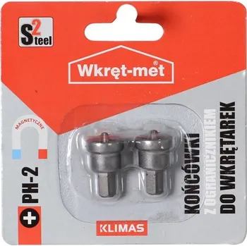 Bit 2 dílný blistr bitů PH2 s dorazem - pro sadrokarton