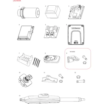 Zábradlí 041A0303 konzola pro uchycení pohonu na sloup
