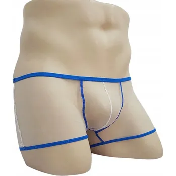 Pánské spodní prádlo Sexy Průhledné Pánské Boxerky - L