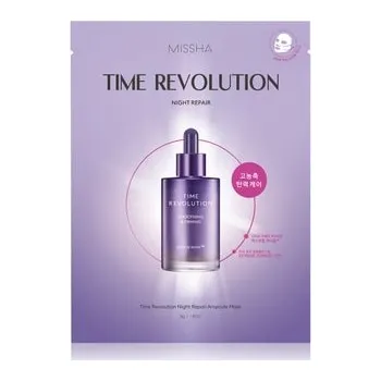 Pleťový krém MISSHA Time Revolution Night Repair Probio Ampoule Ručníková maska