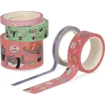 Legami Set Of 5 Paper Sticky Tapes - Tape By Tape - Kitty