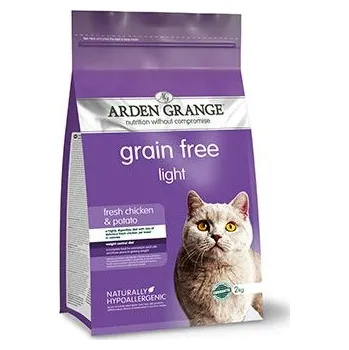 Krmivo pro kočku Arden Grange GF Cat Adult Light fresh Chick&Potato 2kg