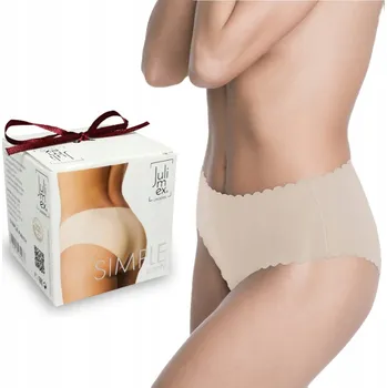 Kalhotky Julimex Shellie Maxi Kalhotky Ciete laserově béžové XL