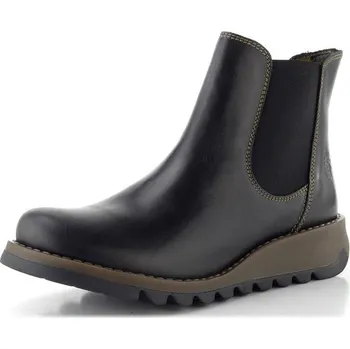 Dámské kozačky Fly London chelsea kotník black SALV195FLY - 38 | P697720