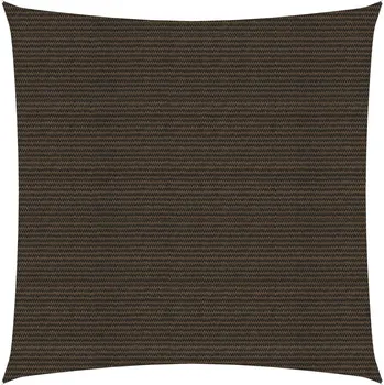 Stínicí plachta vidaXL Stínící plachta 160 g/m2 hnědá 2 x 2 m HDPE