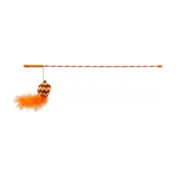 Hračka pro kočku Hračka Magic Cat šidítko míček bavlna 17cm+45cm