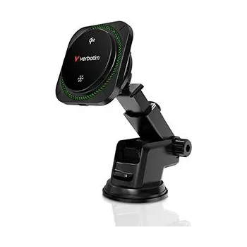 Verbatim 31860 držák mobilu do auta, s bezdrátovým nabíjením, technologie Qi, černý