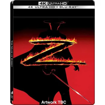Blu-ray film Zorro: Tajemná tvář (edice k 25. výročí) (1998) 4K Ultra HD Blu-ray Steelbook