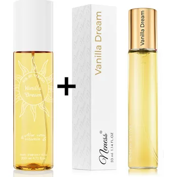 Dámský parfém Neness Vanilla Dream výhodná sada tělový sprej + parfémovaná voda pro ženy 200ml + 33ml