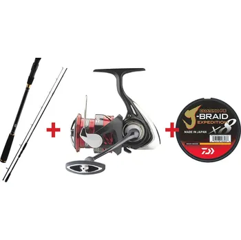 Rybářský prut Zvýhodněný set DAIWA "STŘEDNÍ PŘÍVLAČ ECONOMY 2025" - Set s prutem 2,70 m, 15 - 40 g