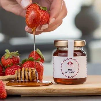 Včelařství Domovina – Med kaštanový – 75 g