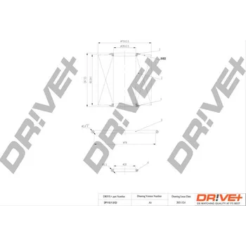 Olejový filtr Olejový filtr Dr!ve+ DP1110.11.0123